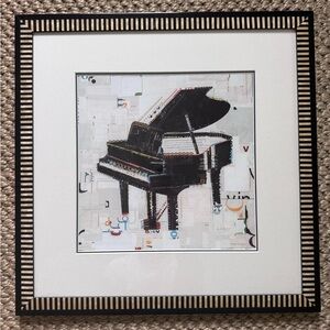 "Danny O" O'Connor Paper Piano Art Giclee Framed